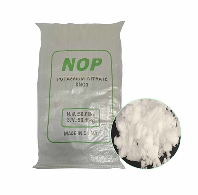 Fertilizante de nitrato de potasio NOP de grado agrícola K2O 46,2% N 13,5% tiempo de entrega rápido