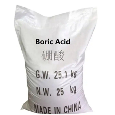 Cristal ácido bórico puro del polvo H3BO3 de CAS 10043-35-3