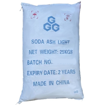 Carbonato sódico de la luz blanca del polvo, soda Ash Dense CAS Number 497-19-8