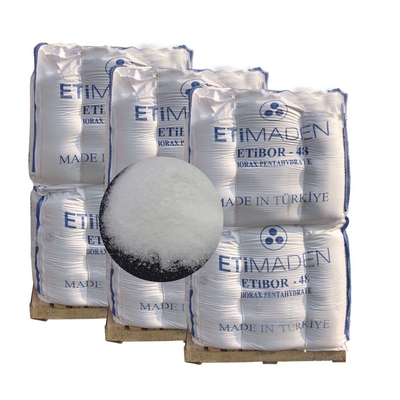 Polvo del pentahidrato del bórax de CAS 12179-04-3 para el bórax de cristal Granualr 24tons del esmalte