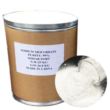 CAS 10102-40-6 Molibdato de sodio 99% Dihidrato de molibdato de sodio para uso industrial