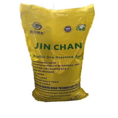 JIN CHAN Agente de lixiviación de oro amigable con el medio ambiente, Agente de aderezo de mineral metálico para minería de oro JIN CHAN
