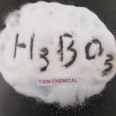 Pureza de grado técnico 99,6% Ácido bórico cristalino blanco, óxido de boro 56% CAS 10043-35-3 Ácido ortóbrico para fertilizantes