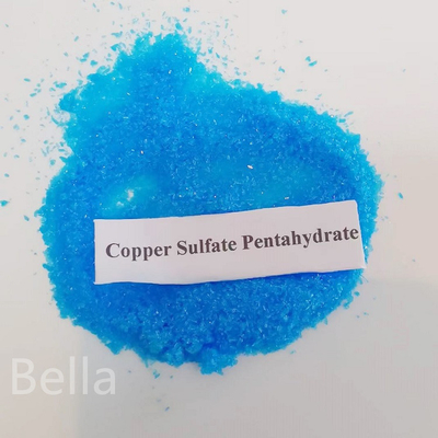 Cristales azules para sulfato de cobre Pentahidrato para la industria de electroplataje Aditivos para piensos CAS 7758-99-8