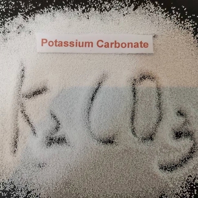 Cas no 584-08-7 Precio más bajo Carbonato de potasio para la fabricación de vidrio, Carbonato de potasio K2CO3 para la producción de cristalería