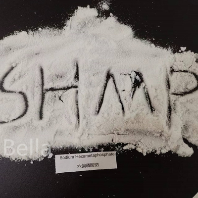 68% min Polvo de cristal blanco Hexametafosfato sódico para cerámica, Cas 10124-56-8 SHMP para esmalte y esmalte