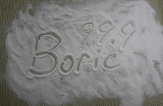 Esmalte que hace borato el ácido bórico, CAS 10043 polvo orgánico del blanco del ácido bórico 35 3