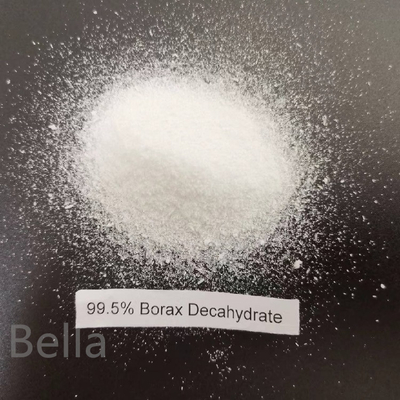 Decahidrato de bórax para flujos metalúrgicos, pureza 99,9% Tetraborato de sodio granular blanco Decahidrato para minería de oro