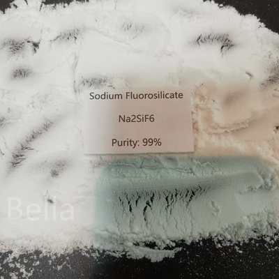 CAS 16893-85-9 Na2SiF6 Polvo de cristal blanco Pureza 99% Silicofluoruro de sodio para vidrio borosilicato