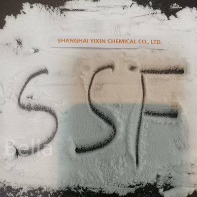99%min Fluorosilicato de sodio Polvo blanco Silicofluoruro de sodio Na2SiF6 en vajilla cerámica