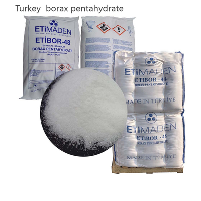 990,9% marca ETI Penthidrato granular de bórax para la fabricación de vidrio y cerámica