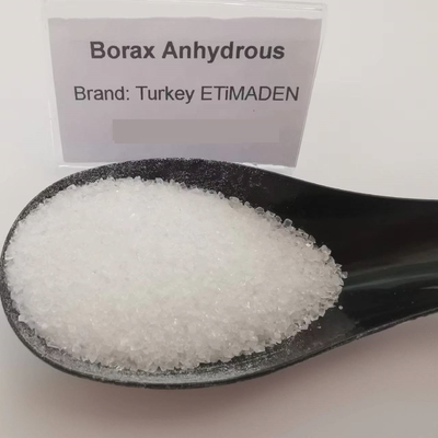 Granulado blanco CAS 1330-43-4 Tetraborato disódico anhidro ETiBOR-68 bórax anhidro Na2B4O7 bórax para la extracción de oro