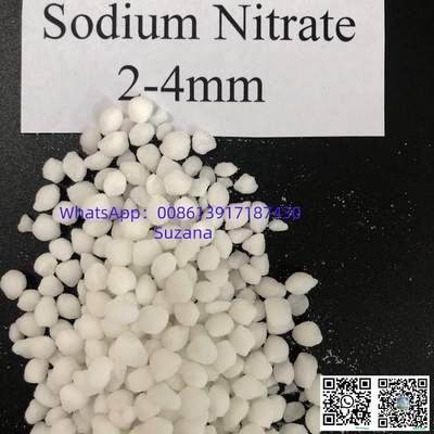 2-4 mm 6-8 mm Forma granular Nitrato de sodio muy soluble en agua