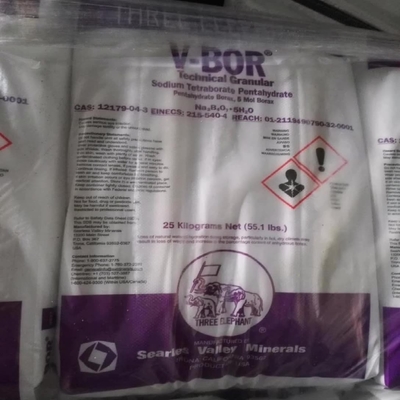 99,9% polvo anhidro del borato de sodio de la pureza para la cerámica del esmalte