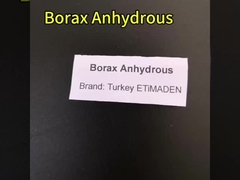 Tetraborato de sodio blanco granular Na2B4O7, CAS 1330-43-4 Bórak anhidro para la extracción de oro