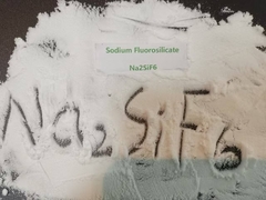 Polvo de cristal blanco de fluorosilicato sódico Na2SiF6 para el tratamiento del agua