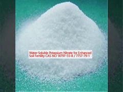 Nitrato de potasio soluble en agua para mejorar la fertilidad del suelo CAS NO 14797-55-8 / 7757-79-1