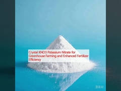Nitrato de potasio de cristal KNO3 para la agricultura en invernadero y mejora de la eficiencia de los fertilizantes