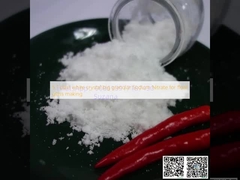 5Nitrato de sodio granular de cristal blanco de clase 1 para la fabricación de vidrio flotante
